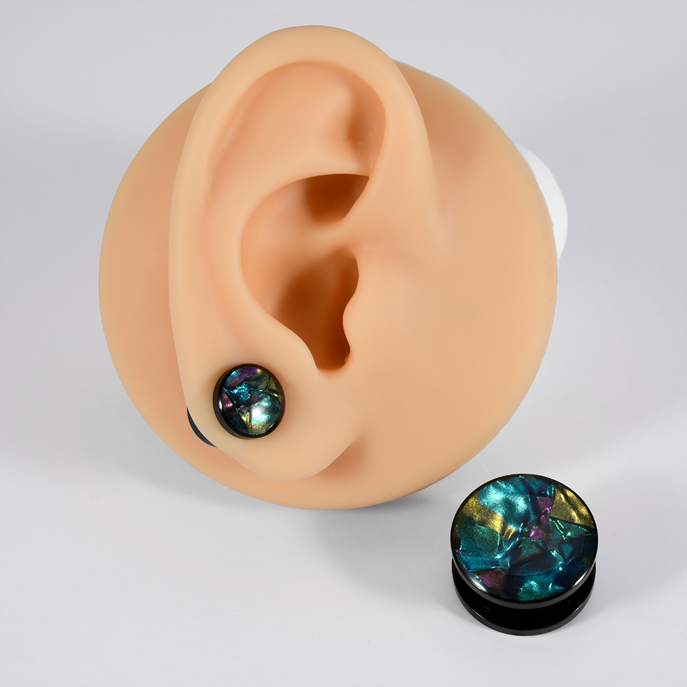 1PC Stainless Steel Mix Colors - Body Jewelry Ear Gauges ulasan dan harga