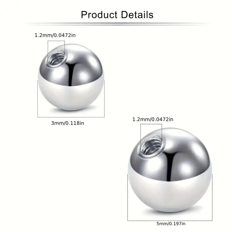 226pcs 16G Stainless Steel & A - Body Jewelry Replacement Ball ulasan dan harga
