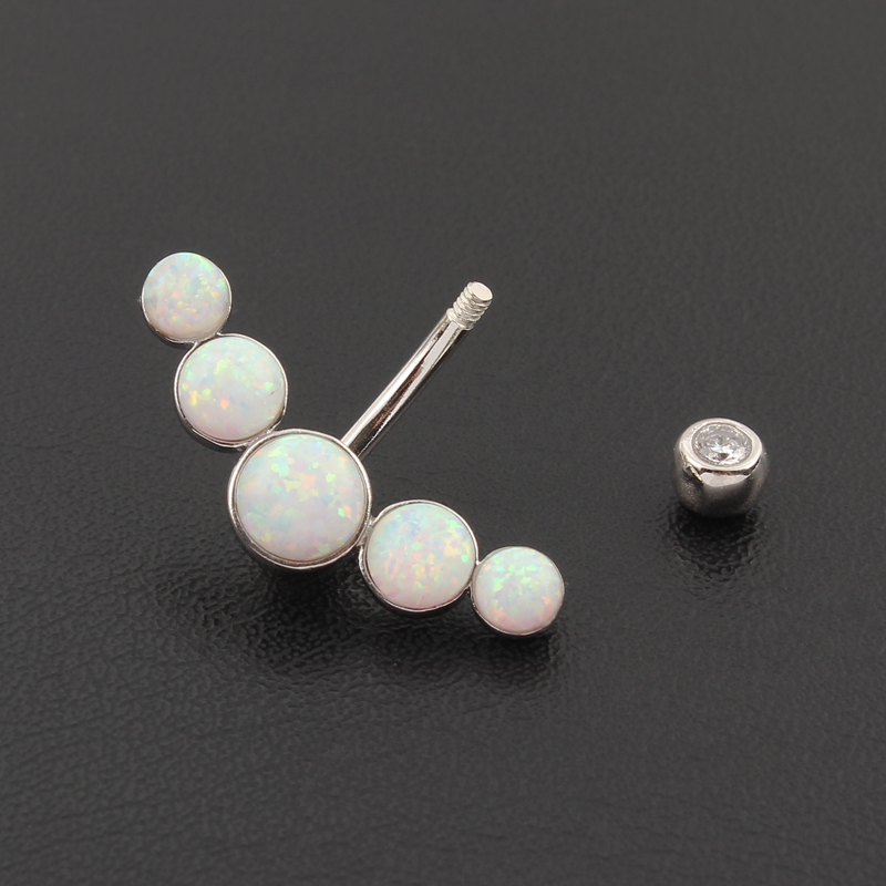 Belly button ring 925 sterling - Body Jewelry Materials ulasan dan harga