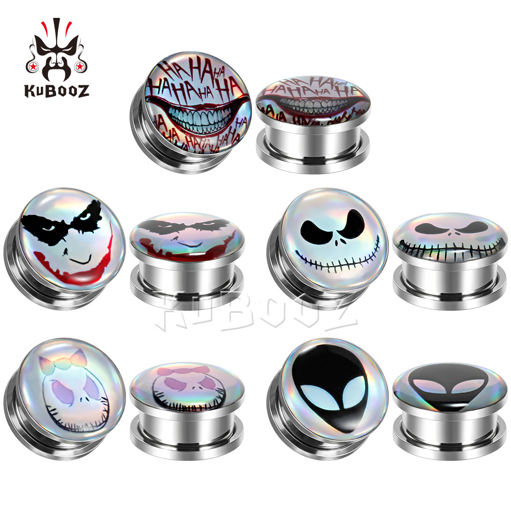 KUBOOZ Ear Piercing Ring Plug  - Body Jewelry Ear Gauges ulasan dan harga
