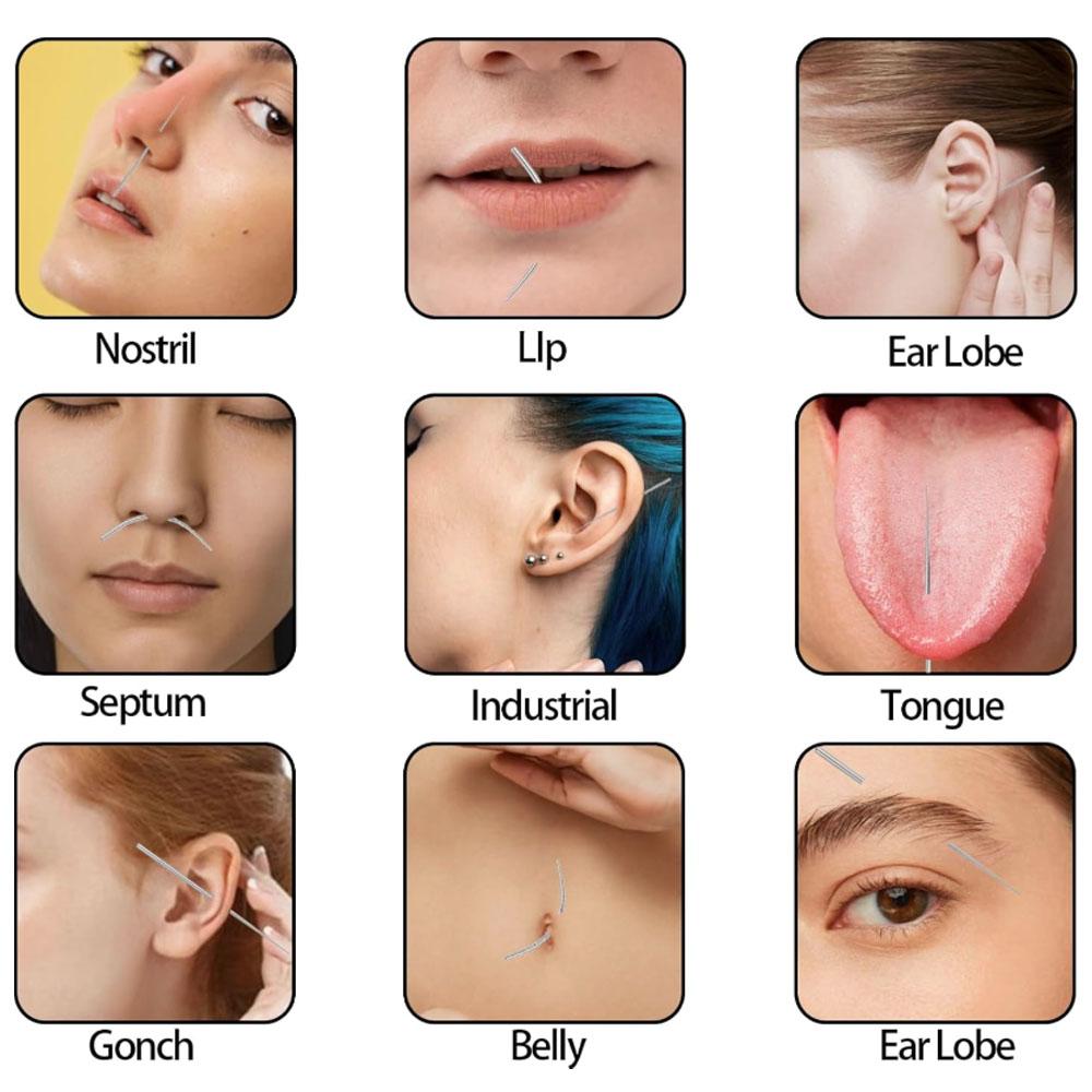 5PCS Set Piercing Ball Grabbin - Body Jewelry Replacement Ball ulasan dan harga