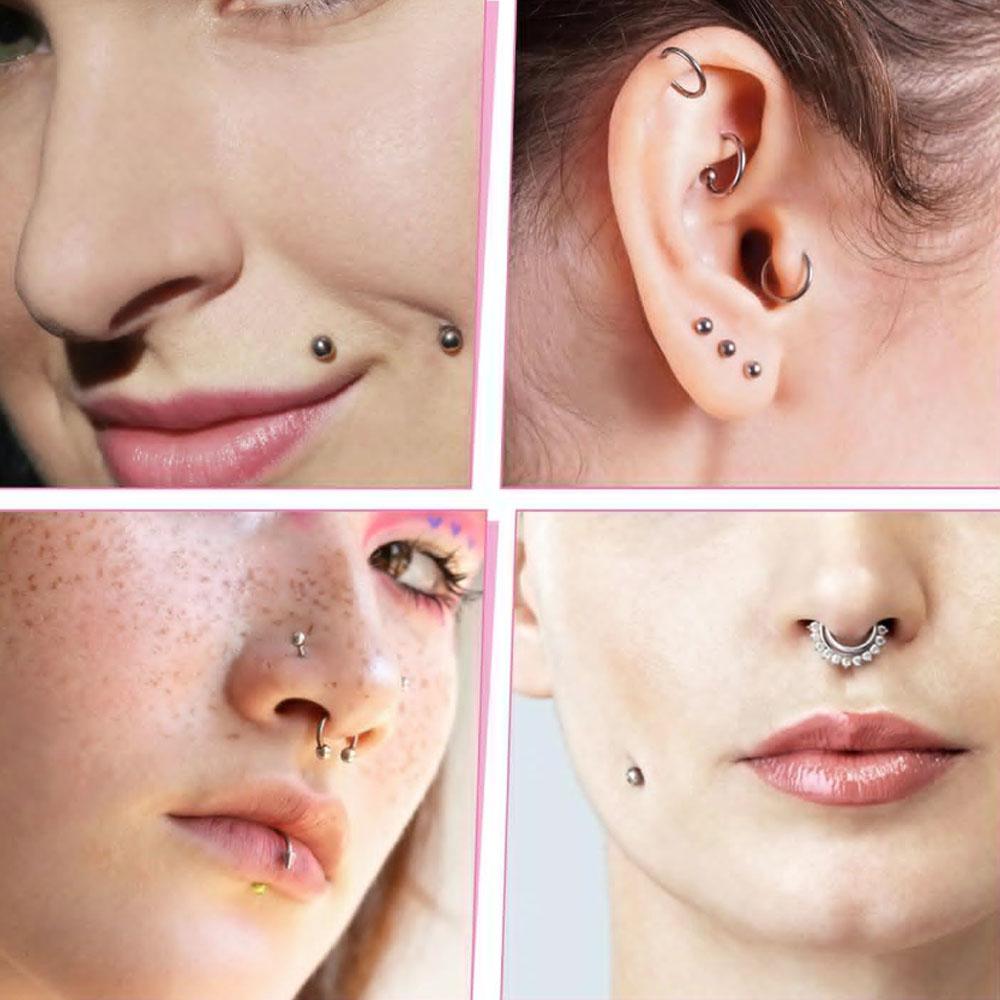 10/30Pcs Set Replacement Balls - Body Jewelry Replacement Ball ulasan dan harga