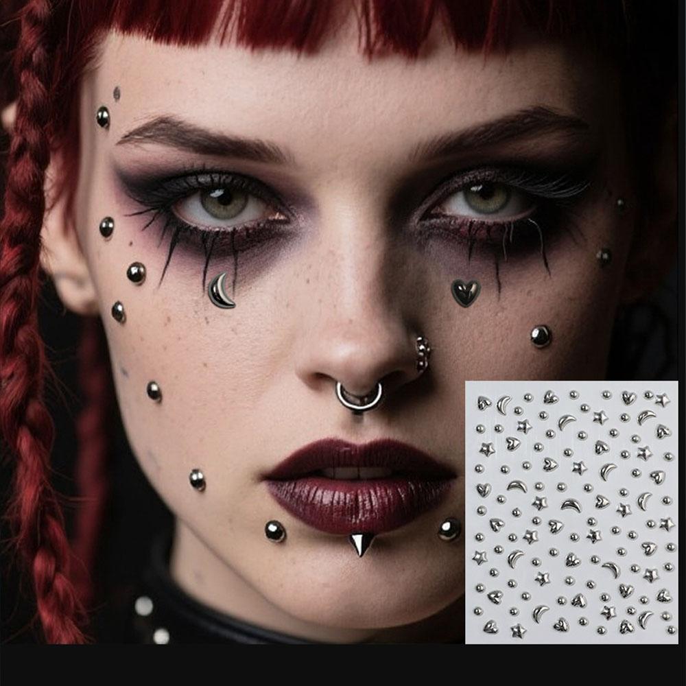 1Sheet Acrylic Rhinestone Stic - Body Jewelry Stickers ulasan dan harga