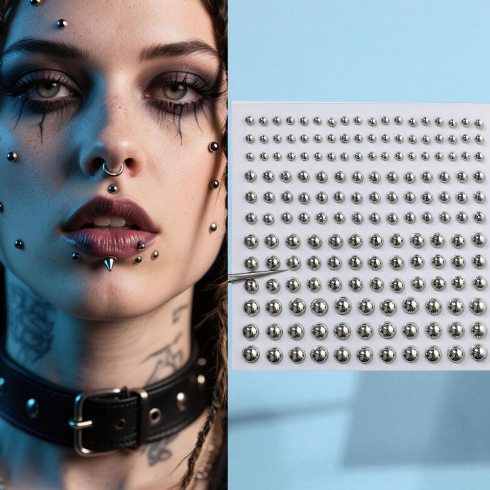 1Sheet Acrylic Rhinestone Stic - Body Jewelry Stickers ulasan dan harga