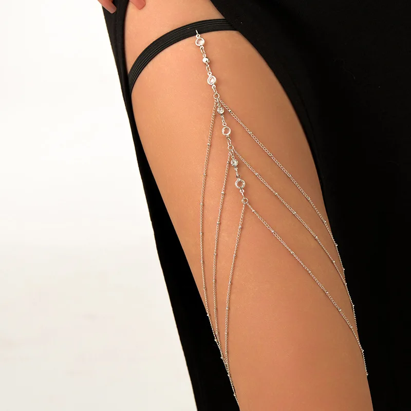 Fashion Summer Bohemian Thigh  - Body Jewelry Thigh Chain ulasan dan harga