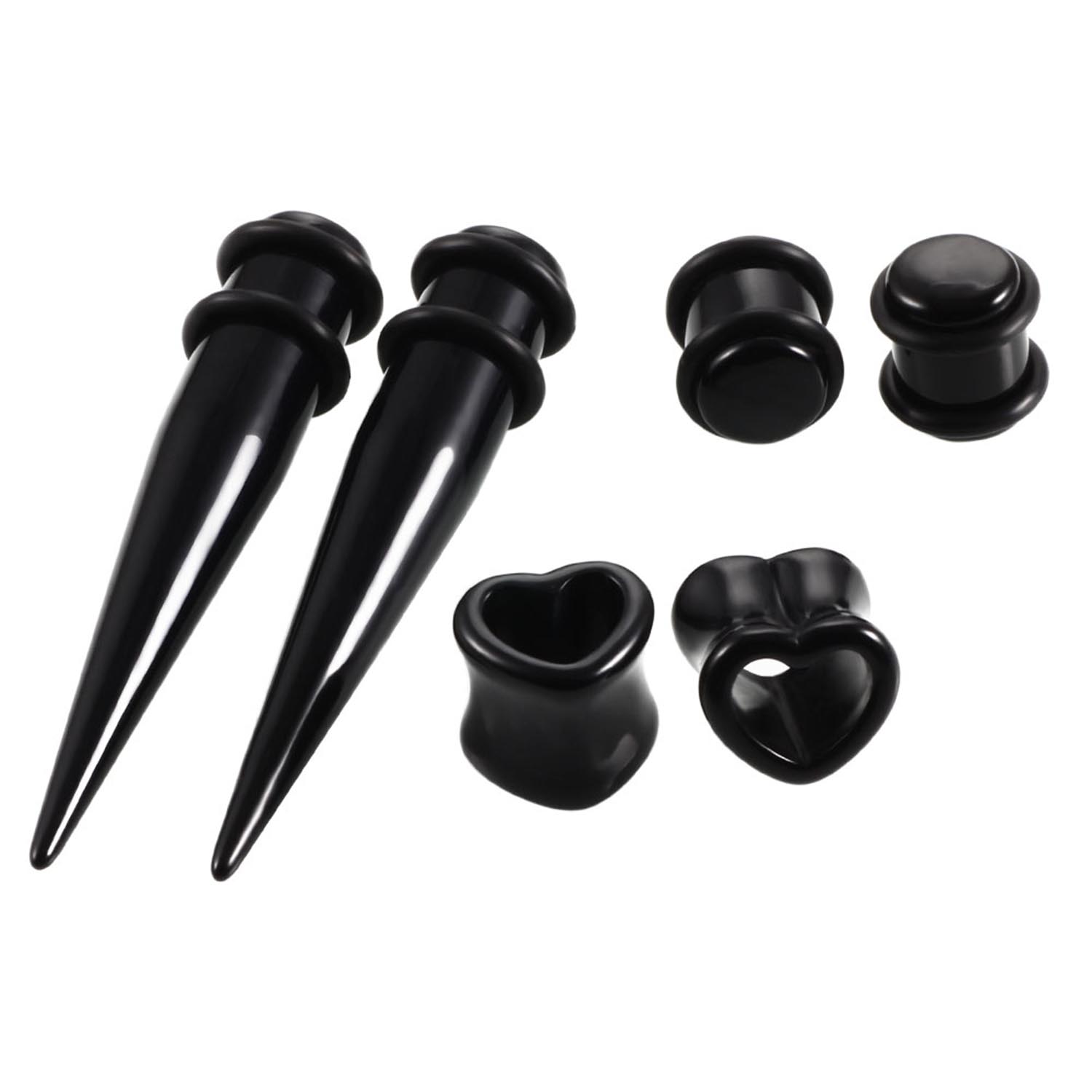 36pcs-54pcs 14G-00G Acrylic Ea - Body Jewelry Ear Gauges ulasan dan harga