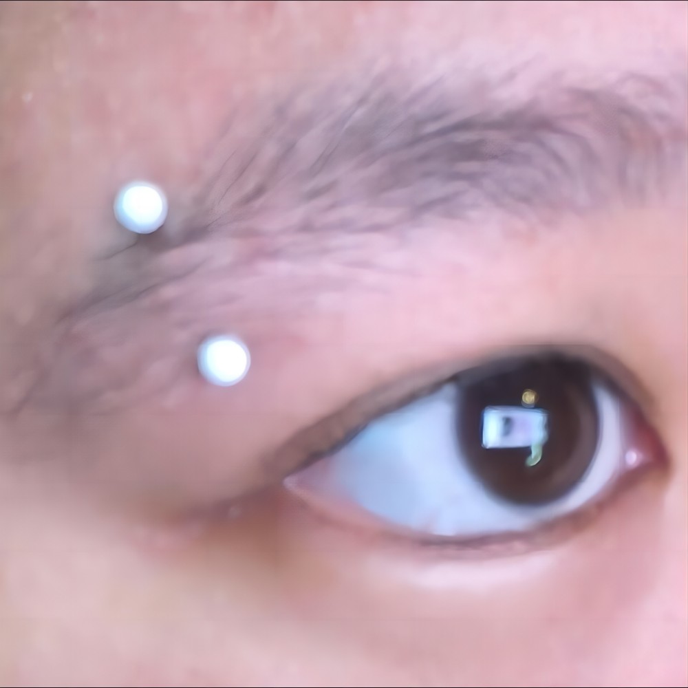 11pcs 8mm Colored Plastic Eyeb - Body Jewelry Materials ulasan dan harga