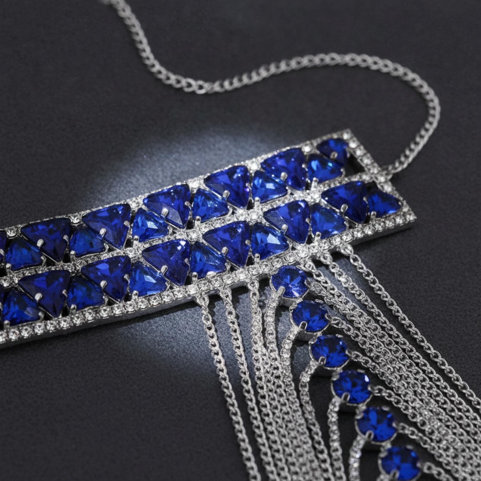 Elegant Women Shoulder Chain R - Body Jewelry Materials ulasan dan harga