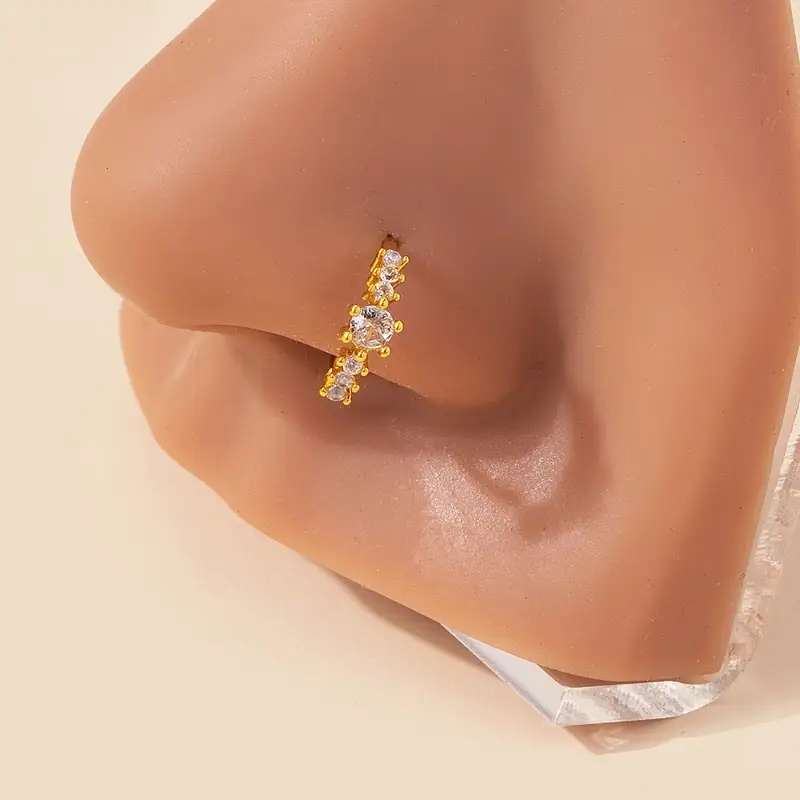 Simple Single Row Geometric S9 - Body Jewelry Materials ulasan dan harga