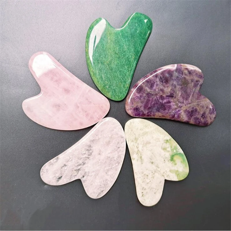 Natural Green Jades Roller Fac - Body Jewelry Materials ulasan dan harga