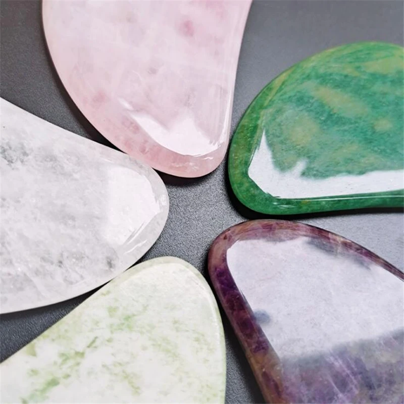 Natural Green Jades Roller Fac - Body Jewelry Materials ulasan dan harga