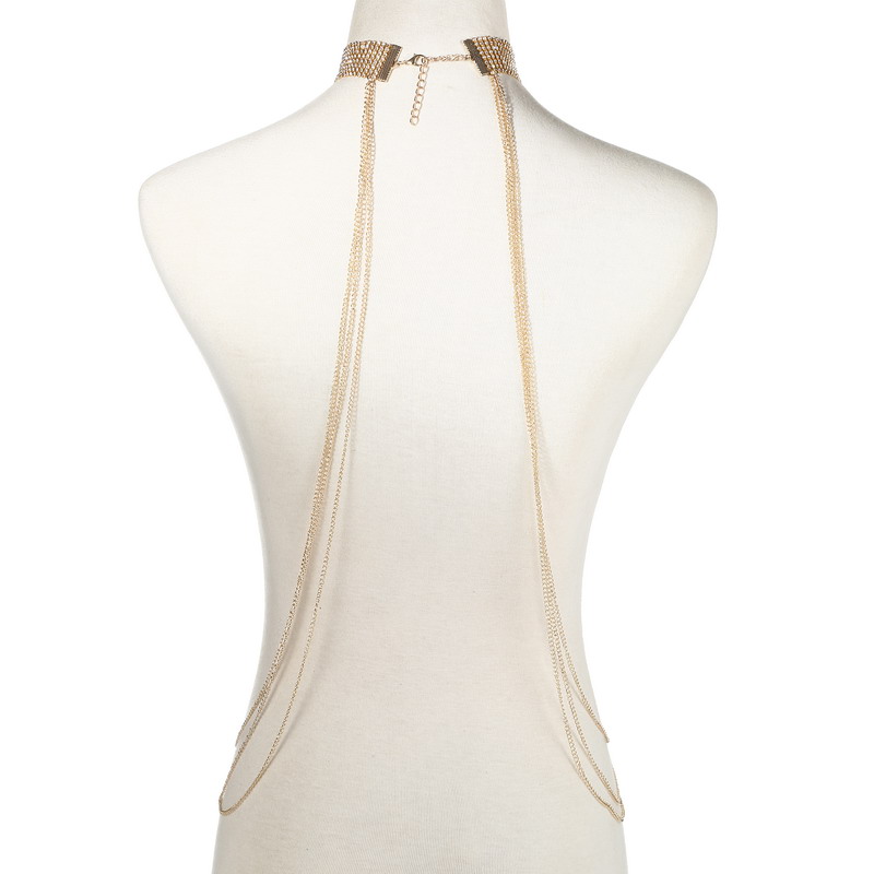 Gold Color Body Chain Women  R - Body Jewellery ulasan dan harga