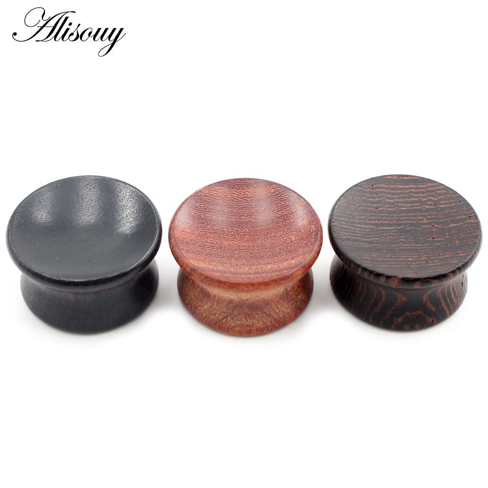 Alisouy 2pcs 6mm-20mm Concave  - Body Jewelry Ear Gauges ulasan dan harga