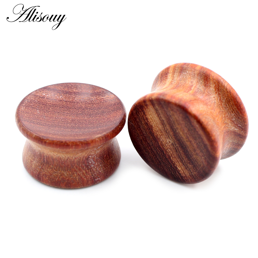 Alisouy 2pcs 6mm-20mm Concave  - Body Jewelry Ear Gauges ulasan dan harga