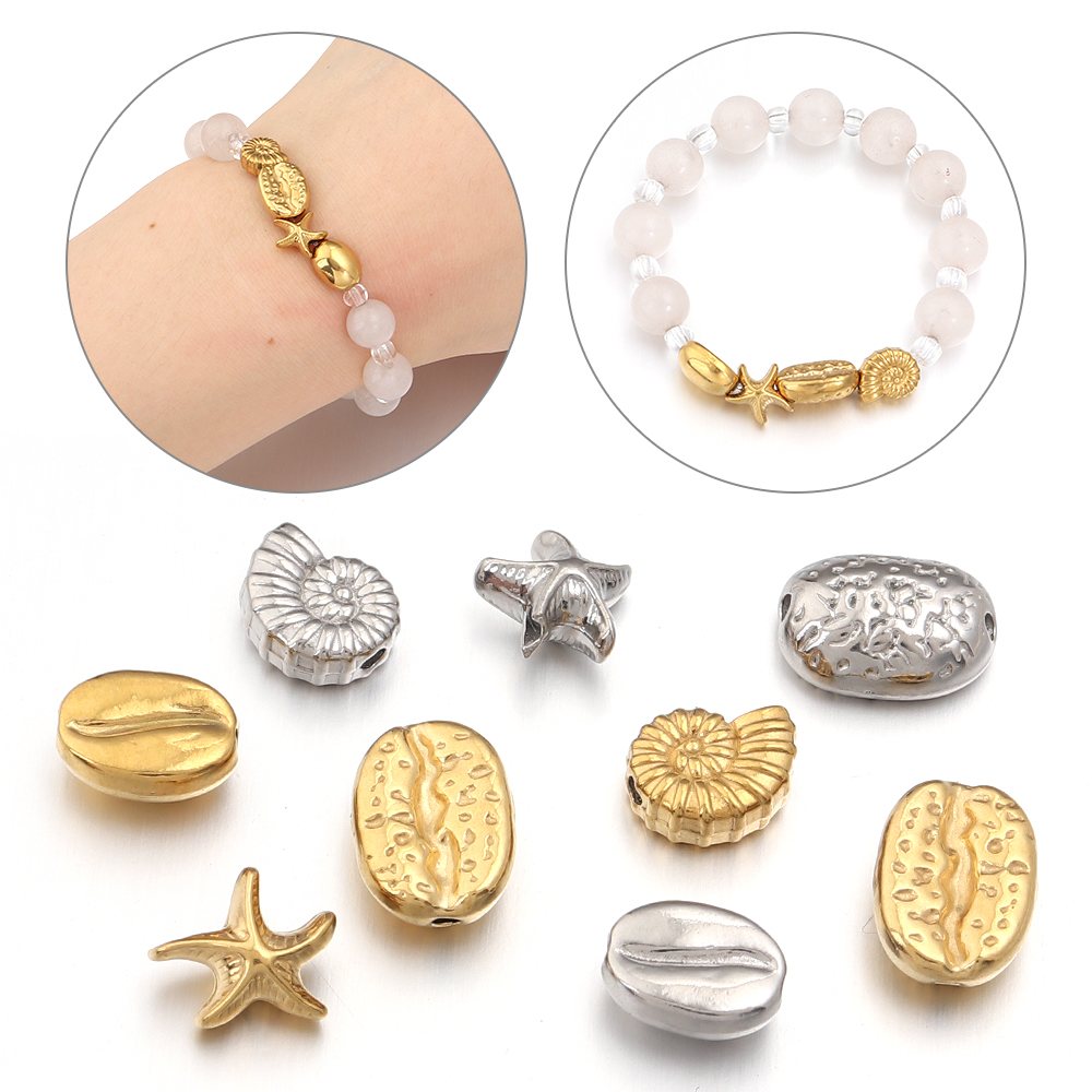 5pcs Stainless Steel Ocean Ani - Body Jewelry Beach ulasan dan harga