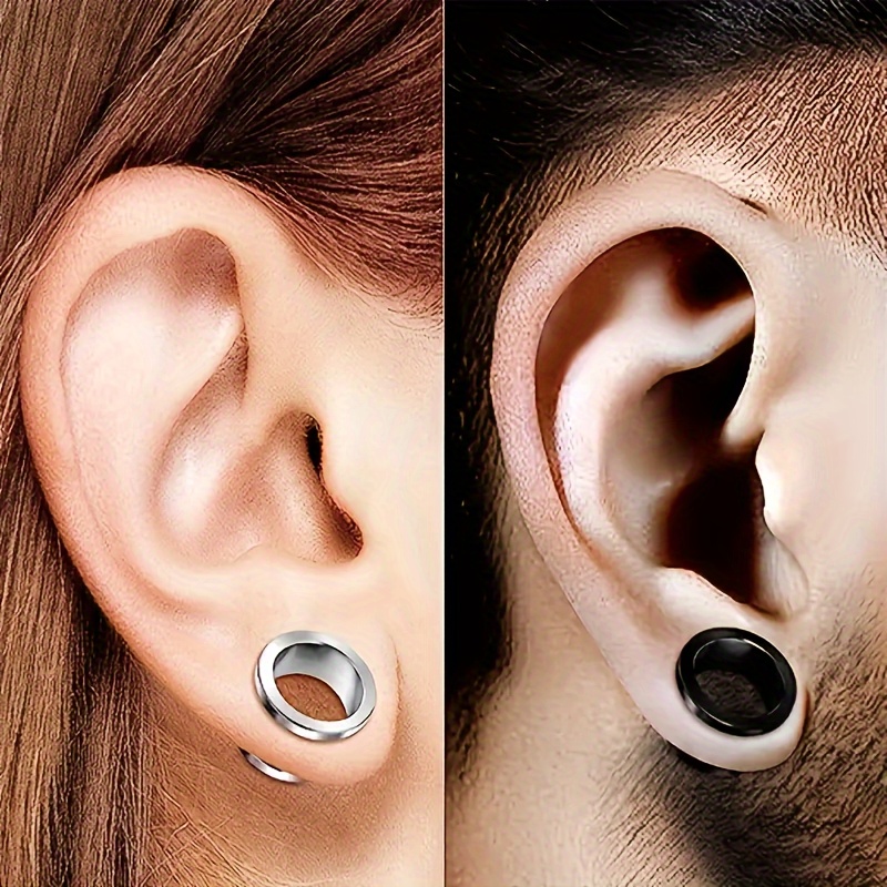 New 2pcs Colorful Anodized Sta - Body Jewelry Ear Gauges ulasan dan harga