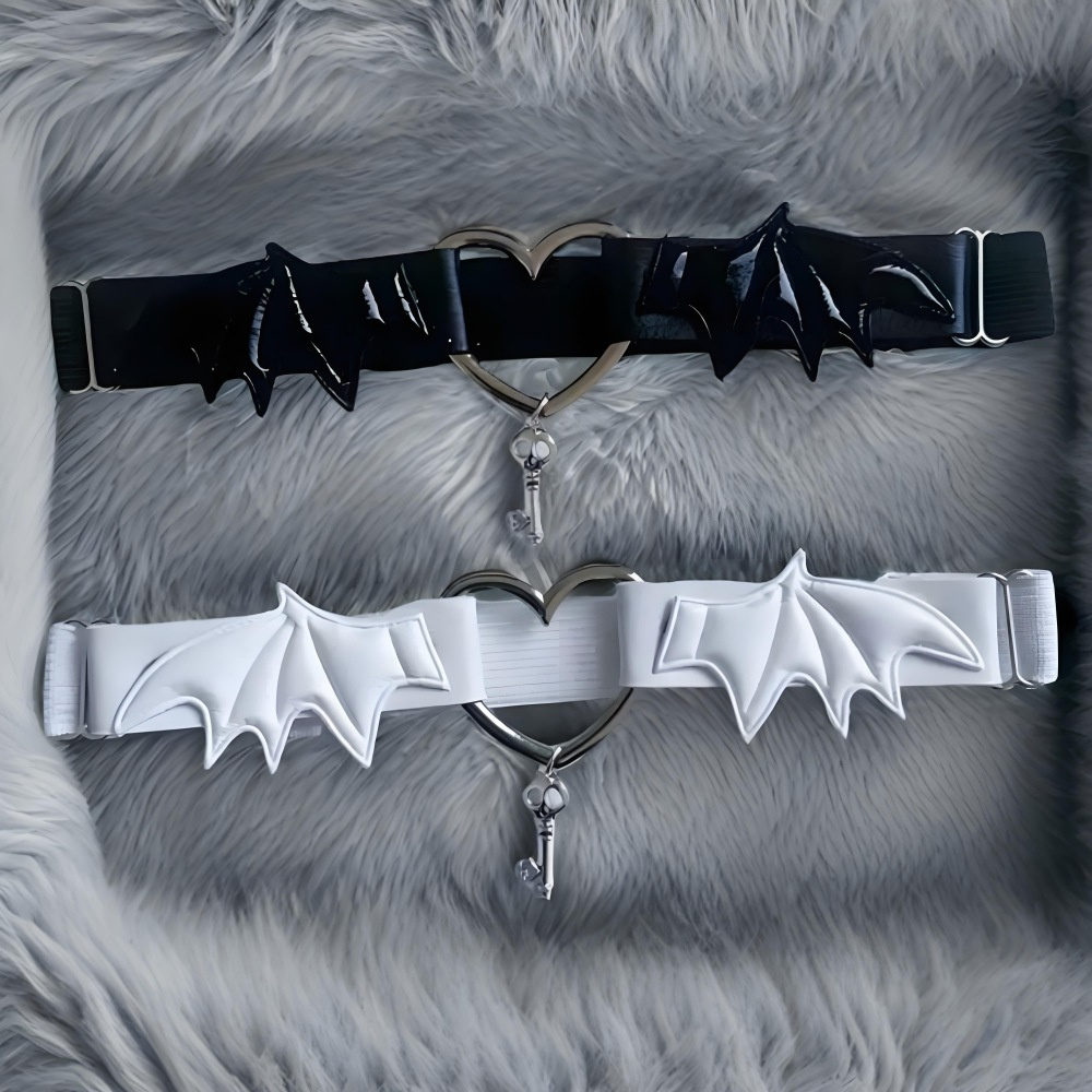 Gothic Harajuku Black Heart Wi - Body Jewelry Beach ulasan dan harga