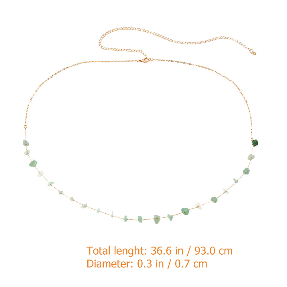 Bikini Waist Chain Summer Body - Body Jewelry Materials ulasan dan harga