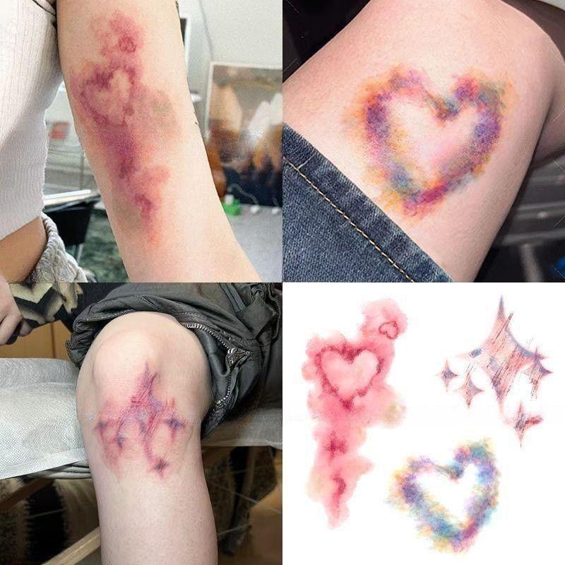 4 Sheets Fake Tattoo For Women - Body Jewelry Stickers ulasan dan harga