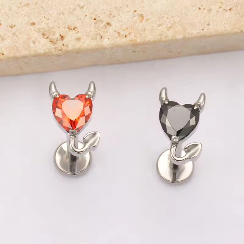 ASTM F136 Titanium Red Black Z - Body Jewelry Changing Kit ulasan dan harga